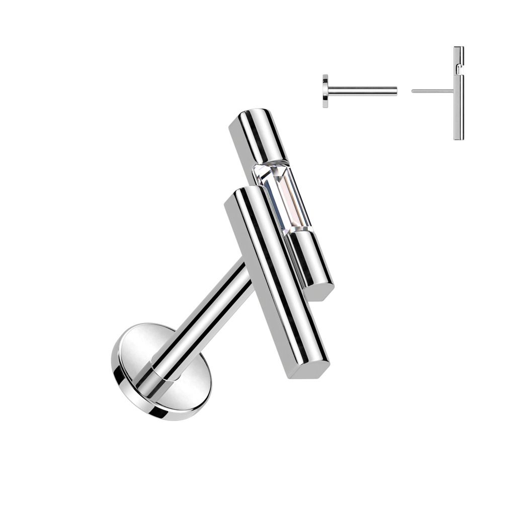 Levně S4U Piercing do brady - PUSH IN labreta - LB1122