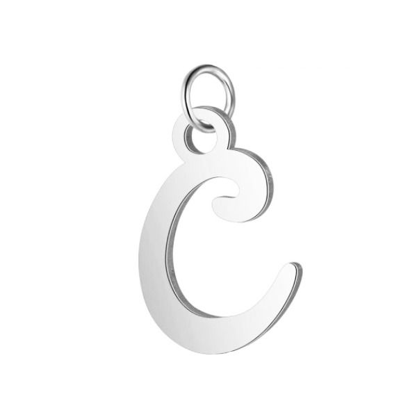 Levně S4U Ocelový přívěsek - iniciála C - OPP1707-C