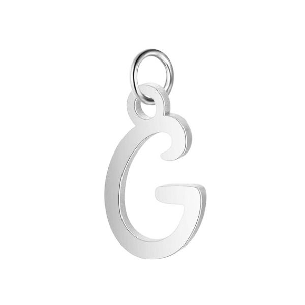 Levně S4U Ocelový přívěsek - iniciála G - OPP1707-G