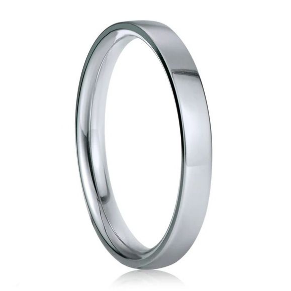 AN1048 Pánský snubní ocelový prsten (62) - AN1048-P-62