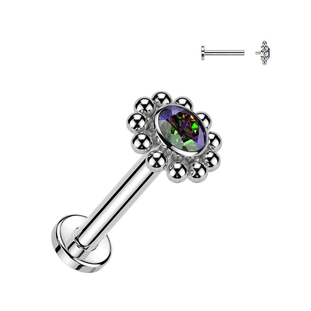 Piercing do brady / ucha TITAN (vitrail medium 1,2 x 8 mm)