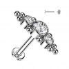 Piercing do brady / ucha TITAN (vitrail medium 1,2 x 8 mm)