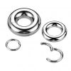 Piercing segment kruh TITAN (6,0 x 12 mm)