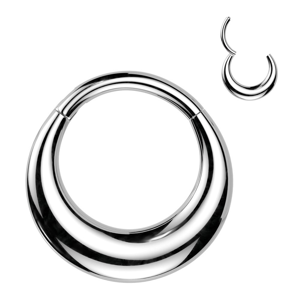 Levně Segment kruh - helix / cartilage / tragus piercing (1,2 x 10 mm) - NS0064ST-1210