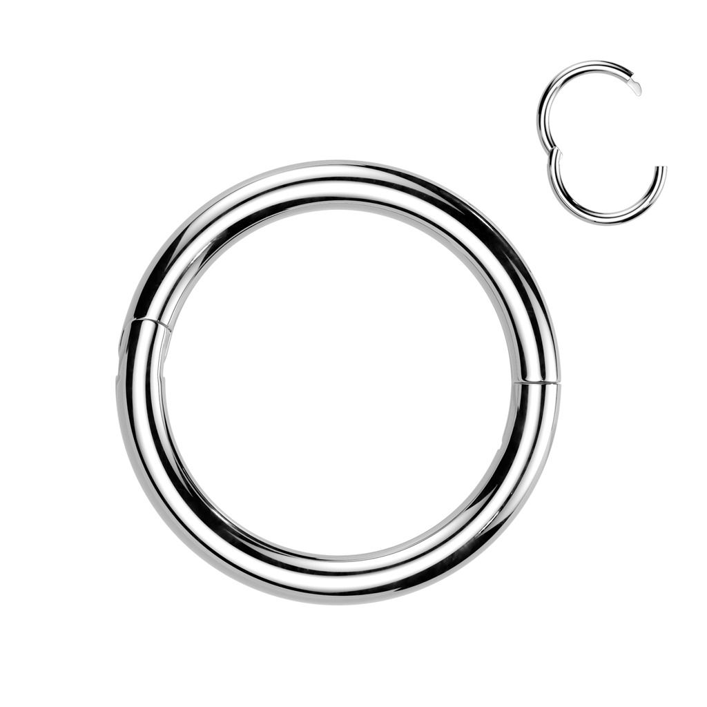 Levně Piercing segment kruh TITAN (1,2 x 8 mm) - TIT1336-1208