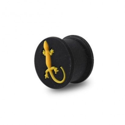 Plug silikon s oranžovou ješterkou (6 mm)