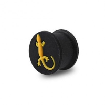 Plug silikon s oranžovou ješterkou (10 mm)