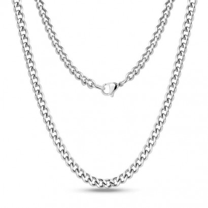 Ocelový řetízek, šíře 6 mm (60 cm)