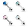 Piercing do jazyka - opalit (růžová)
