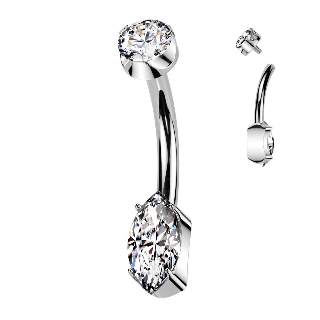 S4U Piercing do pupíku - TITAN - TIT1384-C