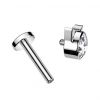 Piercing do brady titan Kitty (růžový 1,2 x 6 mm)