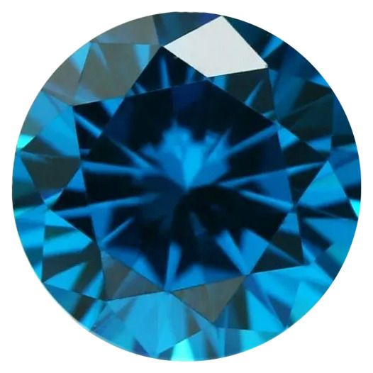 Levně S4U CZ Kubický zirkon - Dark Aquamarine, 100 ks (1,9 mm) - CZ22-1.90_100