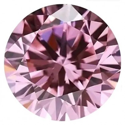 CZ Kubický zirkon - Pink, 100 ks (2 mm)