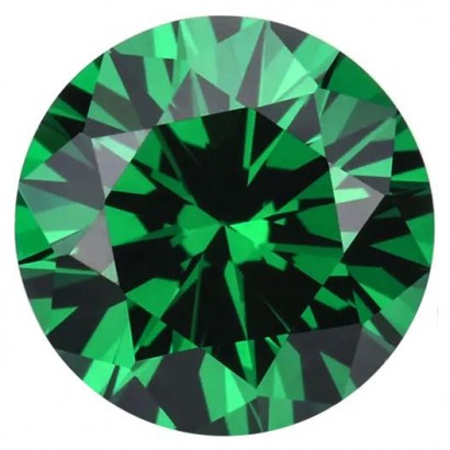 CZ Kubický zirkon - Green, 100 ks (1,25 mm)