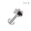 Piercing do brady - labreta TITAN (1,2 x 6 mm)