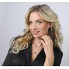 Perlová souprava čtverec s černou říční perlou 29065.3B black