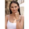 Stříbrný přívěsek s krystaly Swarovski modrý obdélník 34194.3 blue style
