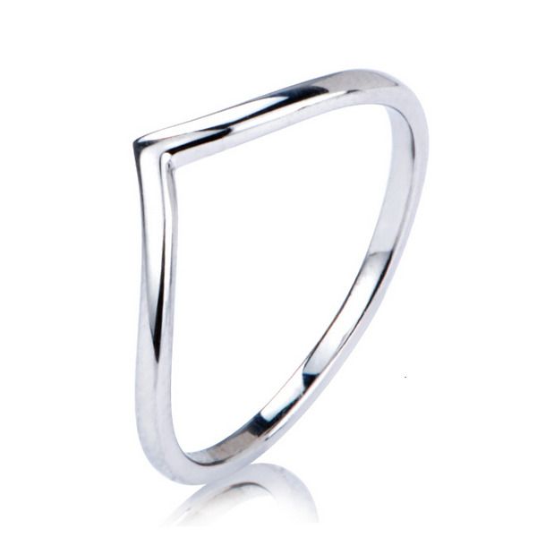 Levně NUBIS Stříbrný prsten špička (1,20 g, 52) - NB-5032-52