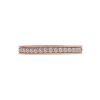 Stříbrný prsten Hot Diamonds Emozioni Infinito Rose Gold vel. 58