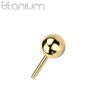 Kulička k PUSH IN piercingu TITAN (5 mm)