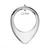 Piercing segment kruh TITAN (1,2 x 10 mm)