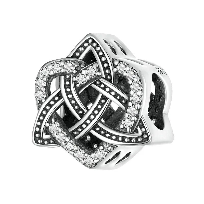 NUBIS Stříbrný přívěsek korálek na náramek TRIBAL - B0292