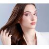 Stříbrné náušnice pecky s kulatým zirkonem 11530.1 crystal