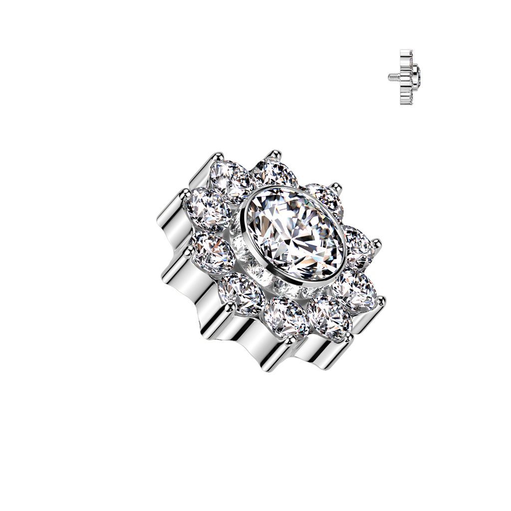 Náhradní kamínek k dermálu TITAN kytička