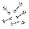 Piercing do brady - labreta titan (1,2 x 8 mm)