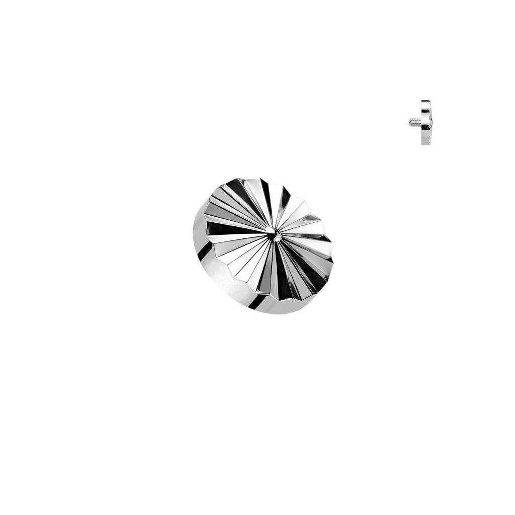 Levně Náhradní ozdoba k dermálu TITAN, závit 1,6 mm - MD041