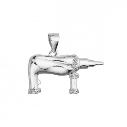 Stříbrný přívěsek vrtačka 14060.1 crystal