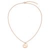 Pozlacený stříbrný set náhrdelníků pro maminku a dvě dcery 62048 rose gold