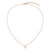 Pozlacený stříbrný set náhrdelníků pro maminku a dvě dcery 62048 rose gold