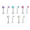 Piercing do brady - labreta s krystaly