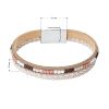 Náramek béžový textilní 53009.3 beige