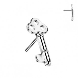 Ozdobná část klíček k PUSH IN piercingu TITAN