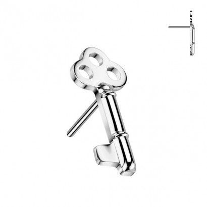Ozdobná část klíček k PUSH IN piercingu TITAN
