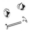 Piercing do brady - labreta TITAN (1,2 x 6 mm)