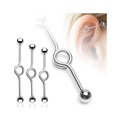 Industrial piercing 1,6 x 38 mm