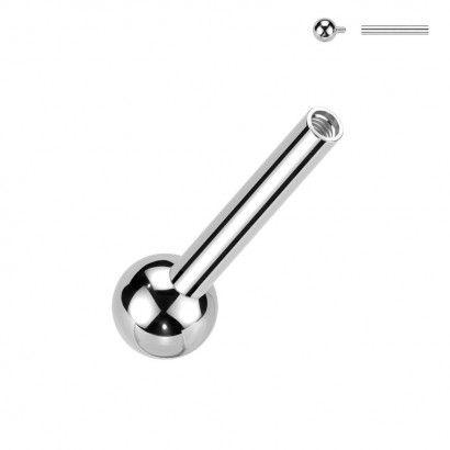 Náhradní tyčka ke cartilage piercingu TITAN (1,2 x 6 mm)