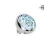 Náhradní kulička s kamínkem TITAN, závit 1,2 mm, 3mm (černá)