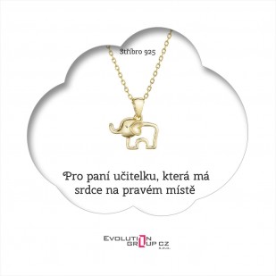 Pro paní učitelku, která má srdce na pravém místě - OB54