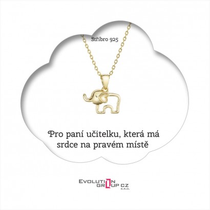Pro paní učitelku, která má srdce na pravém místě - OB54