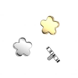 Náhradní ozdoba kytička k dermálu TITAN, závit 1,6 mm
