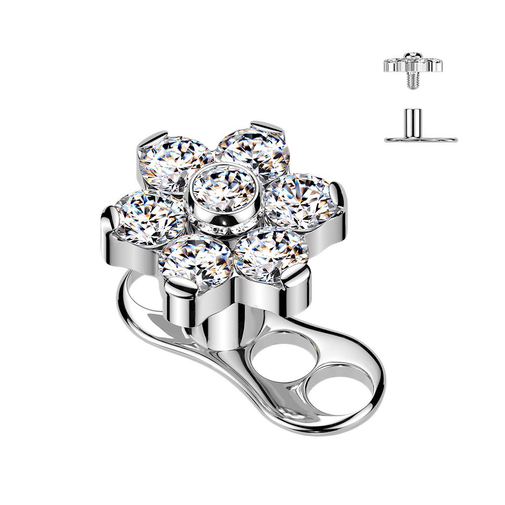 MARRE Kompletní microdermal piercing TITAN - MD052