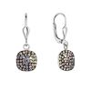 Stříbrné visací náušnice se Swarovski krystaly 31320.3 moonlight