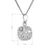 Stříbrný náhrdelník se Swarovski krystaly 32088.1