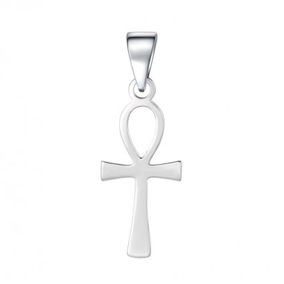 Stříbrný přívěsek kříž života