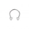 Piercing - podkova (3,0 x 16 mm, 6 mm)