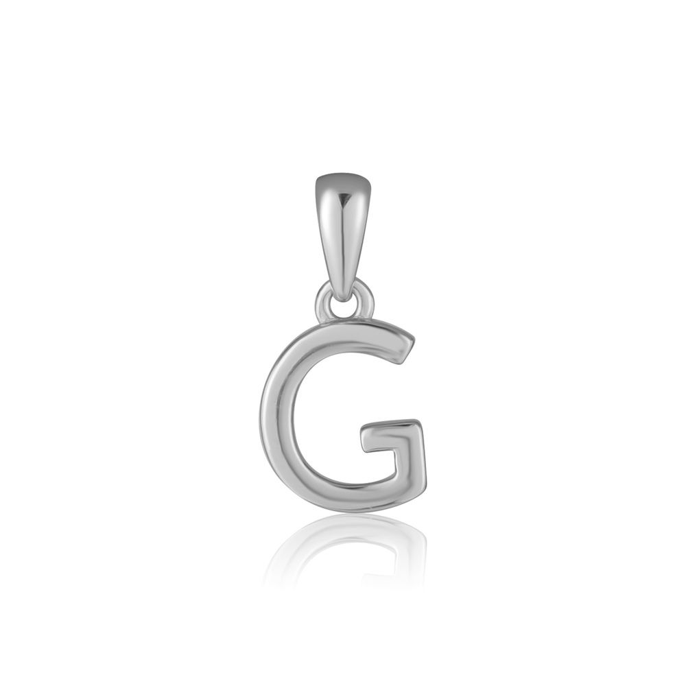 Stříbrný přívěsek písmeno G